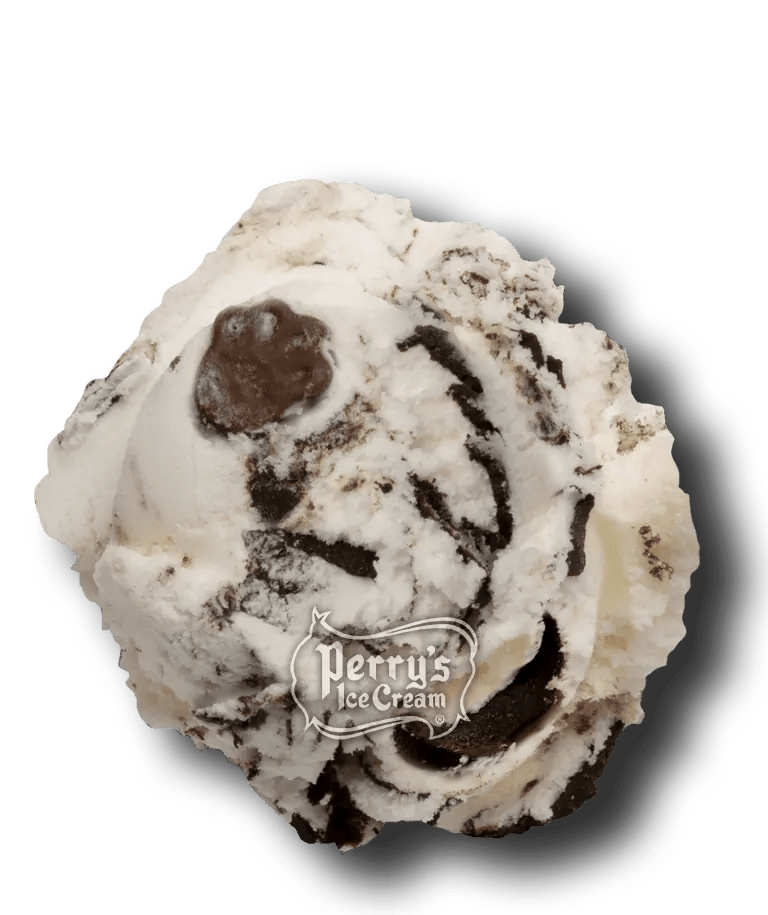 Panda Paws® scoop of Perry's ice cream