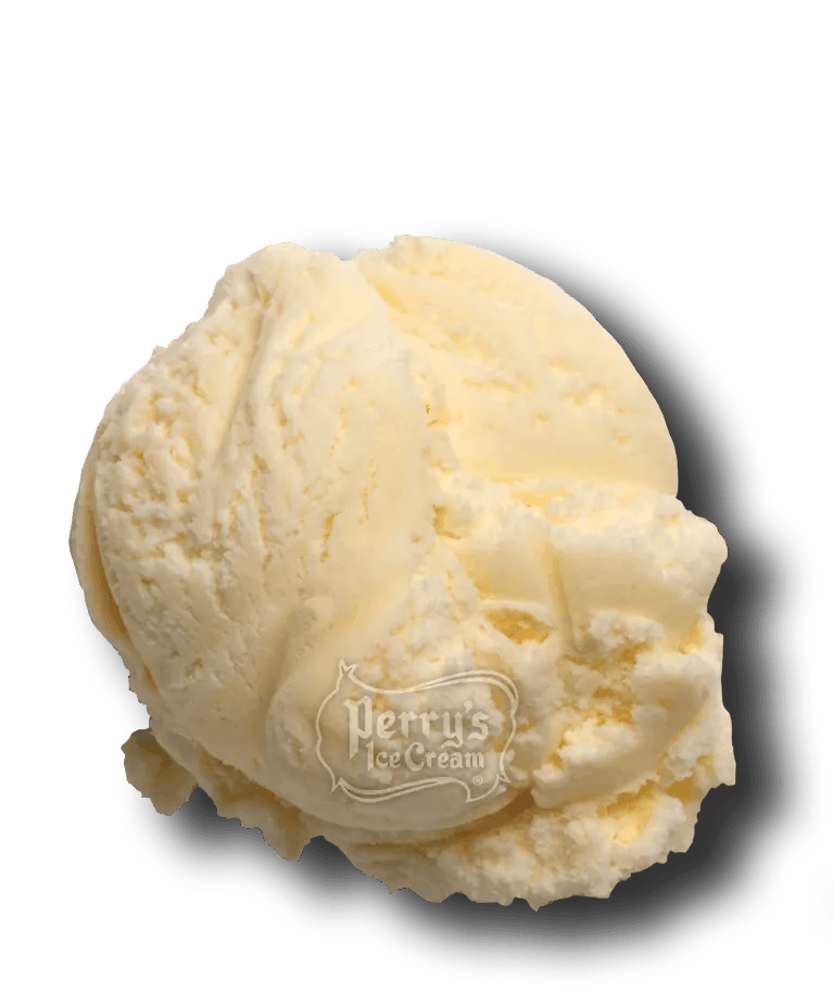 French Vanilla scoop of Perry's ice cream