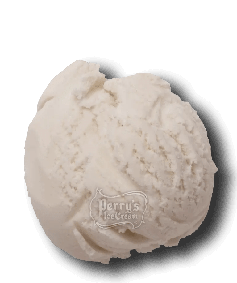Dairy-Free Vanilla scoop of Perry's ice cream