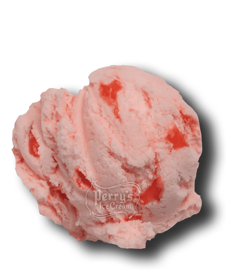 Fireball scoop of Perry's ice cream