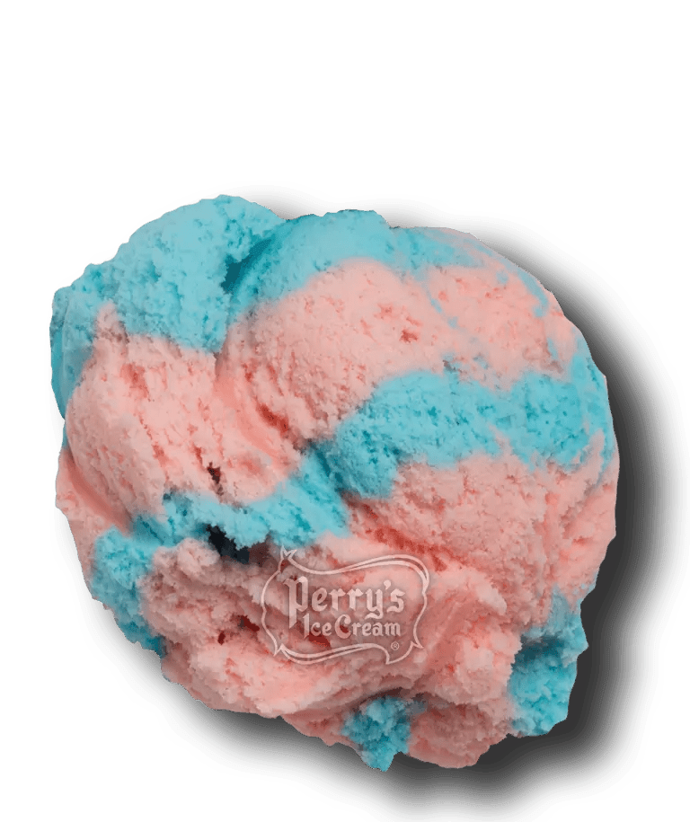 Cotton Candy scoop of Perry's ice cream