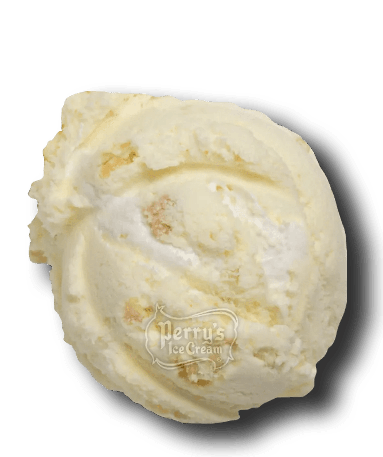 Banana Cream Pie scoop of Perry's ice cream