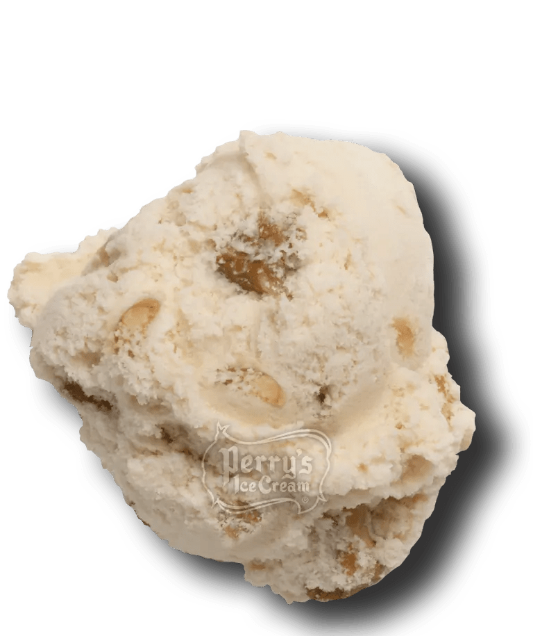 Maple Walnut scoop of Perry's ice cream